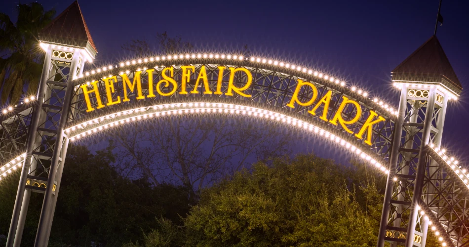 An Evening at Hemisfair Park & Tower of the Americas